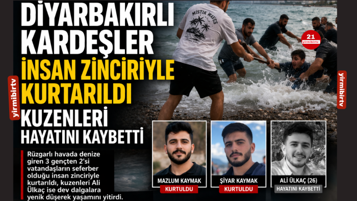 Antalya’da Faciaya Ramak Kala: Diyarbakırlı Kardeşler İnsan Zinciriyle Kurtarıldı, Kuzenleri Hayatını Kaybetti